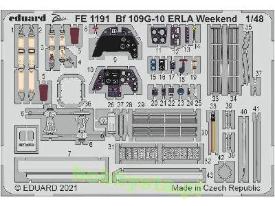 Bf 109G-10 ERLA Weekend 1/48 - zdjęcie 1