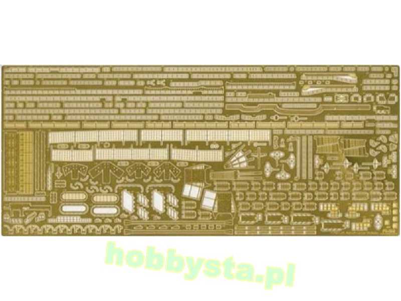 Toku-41 Ex-102 Photo-etched Parts For IJN Aircraft Carrier Shoka - zdjęcie 1