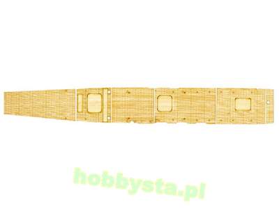 Nx-4 Ex-1 IJN Aircraft Carrier Akagi Grade-up Parts Wooden Deck  - zdjęcie 1