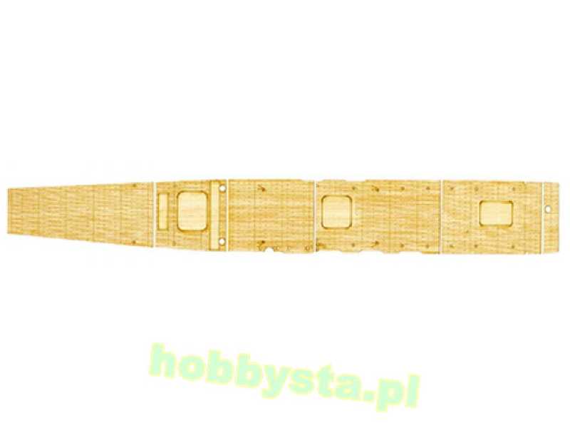 Nx-4 Ex-1 IJN Aircraft Carrier Akagi Grade-up Parts Wooden Deck  - zdjęcie 1