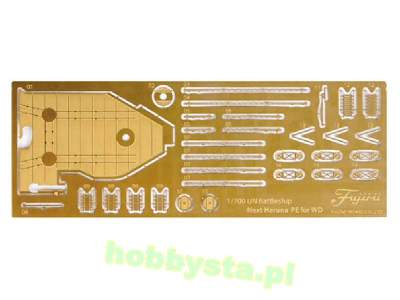 Nx-15 Ex-101 Wood Deck Seal For IJN Battleship Haruna  - zdjęcie 2