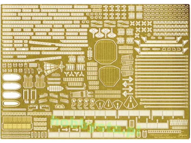 Nx-8 Ex-101 Photo-etched Parts Set For IJN Aircraft Carrier Shin - zdjęcie 1