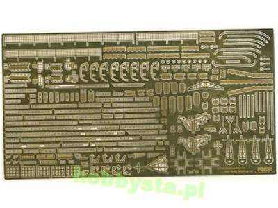 Nx-4 Ex-101 Photo-etched Parts Set For IJN Aircraft Carrier Akag - zdjęcie 1