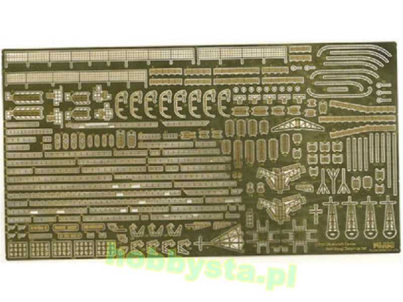 Nx-4 Ex-101 Photo-etched Parts Set For IJN Aircraft Carrier Akag - zdjęcie 1