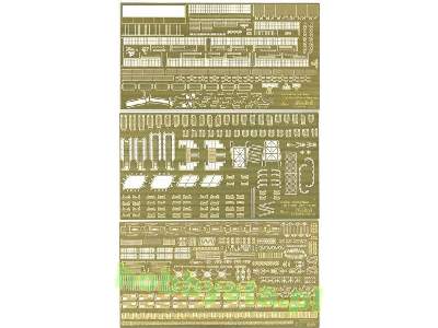 No.4 Ex-10 Photo-etched Parts Set For IJN Aircraft Carrier Shoka - zdjęcie 2