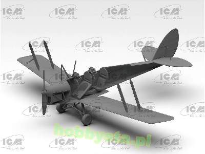 Dh. 82a Tiger Moth z figurkami kadetów RAF-u - zdjęcie 5