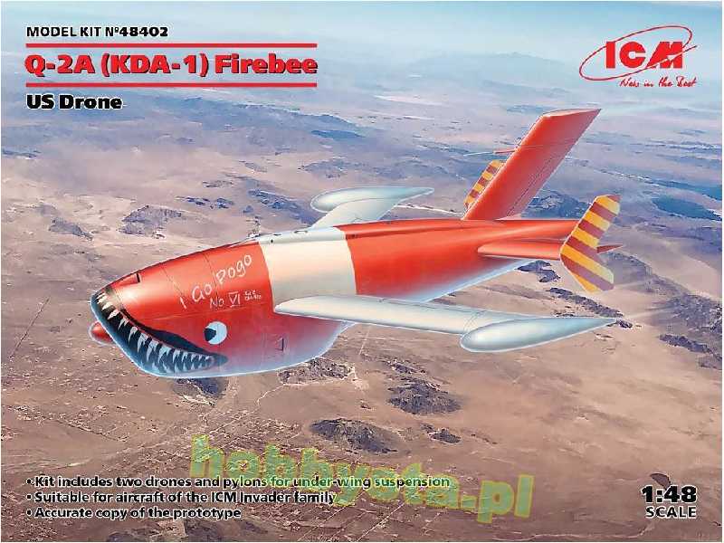 Kda-1(Q-2a) Firebee dron amerykański - zdjęcie 1 Kda-1(Q-2a) Firebee dron amerykański - zdjęcie 1