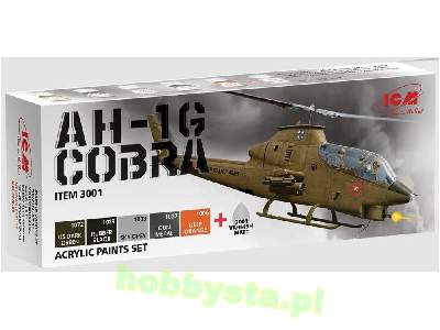 Cobra AH-1G zestaw farb akrylowych - zdjęcie 1