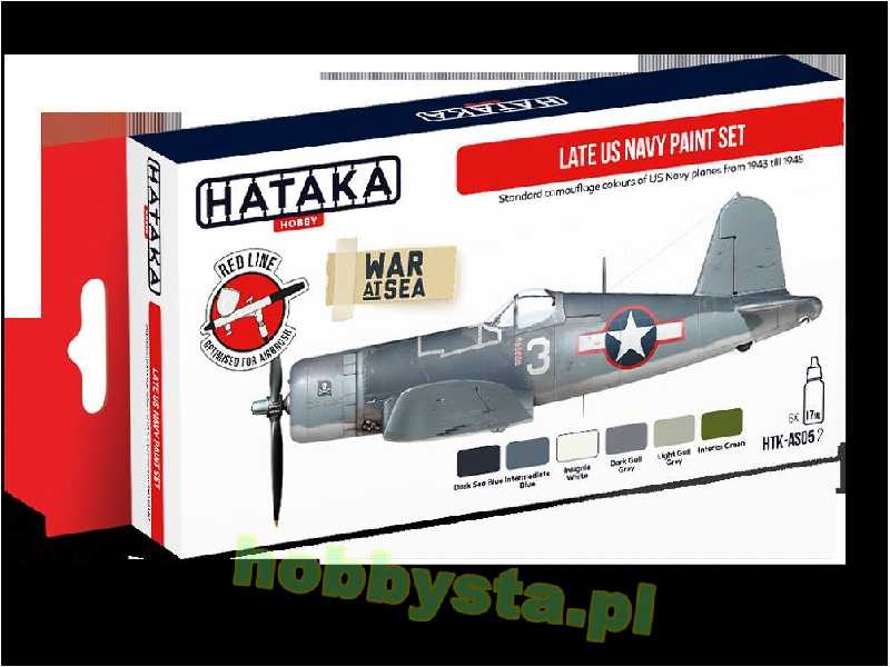 Htk-as05.2 Late US Navy Paint Set - zdjęcie 1