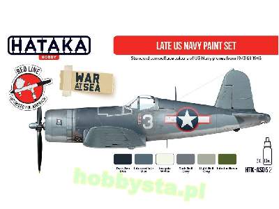 Htk-as05.2 Late US Navy Paint Set - zdjęcie 3