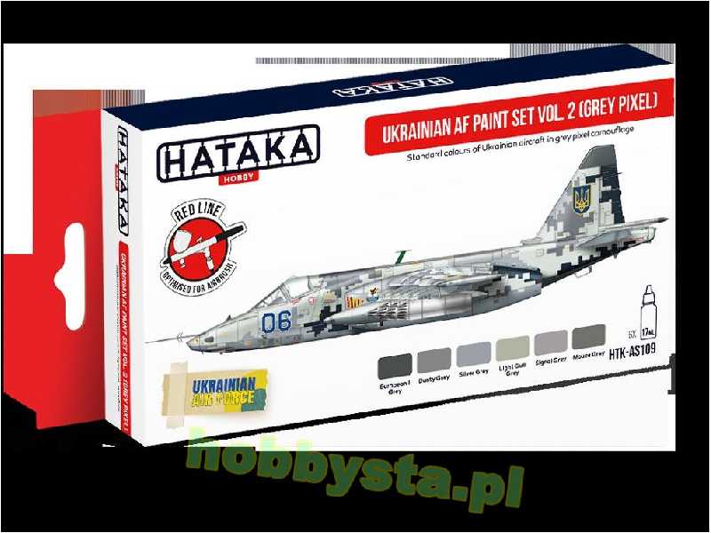 Htk-as109 Ukrainian Af Vol. 2 (Grey Pixel) Paint Set - zdjęcie 1