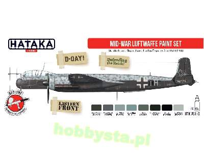 Htk-as110 Mide-war Luftwaffe Paint Set - zdjęcie 3