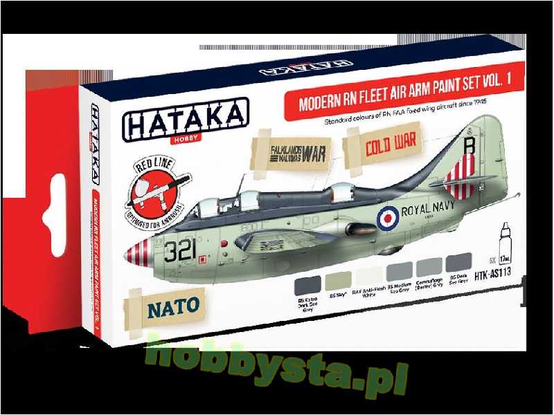 Htk-as113 Modern Rn Fleet Air Arm Vol. 1 Paint Set - zdjęcie 1 Htk-as113 Modern Rn Fleet Air Arm Vol. 1 Paint Set - zdjęcie 1