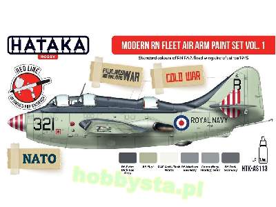 Htk-as113 Modern Rn Fleet Air Arm Vol. 1 Paint Set - zdjęcie 3