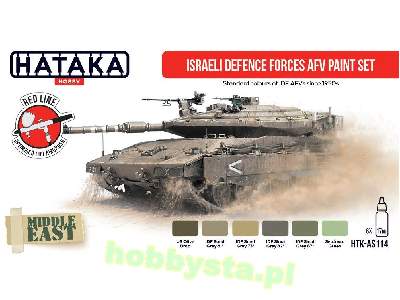 Htk-as114 Israeli Defence Forces Afv Paint Set - zdjęcie 3