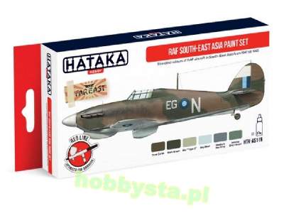 Htk-as115 RAF South-east Asia Paint Set - zdjęcie 1