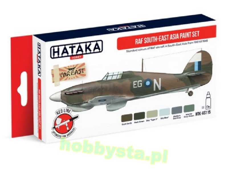 Htk-as115 RAF South-east Asia Paint Set - zdjęcie 1 Htk-as115 RAF South-east Asia Paint Set - zdjęcie 1