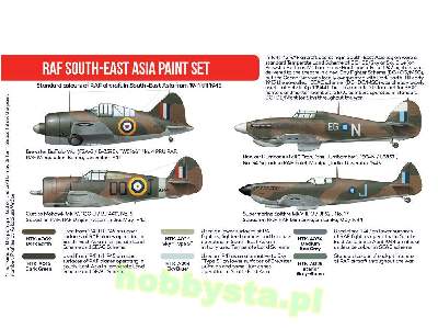 Htk-as115 RAF South-east Asia Paint Set - zdjęcie 2