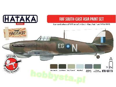 Htk-as115 RAF South-east Asia Paint Set - zdjęcie 3
