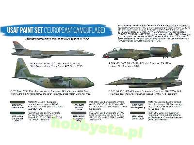 Htk-bs10 USAf (European Camouflage) Paint Set - zdjęcie 2