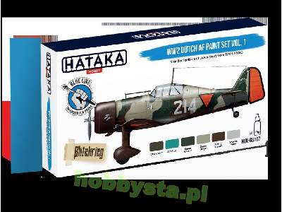 Htk-bs107 WW2 Dutch Af Vol. 1 Paint Set - zdjęcie 1