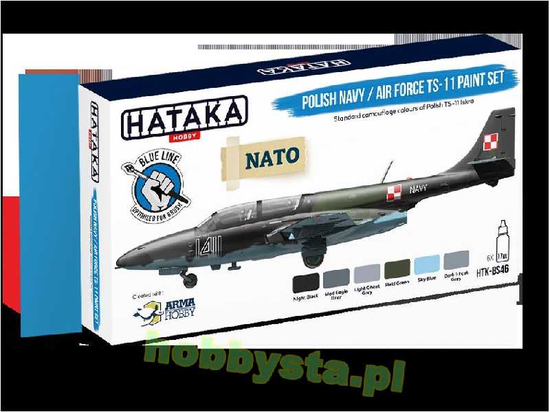 Htk-bs46 Polish Navy / Air Force Ts-11 Paint Set - zdjęcie 1