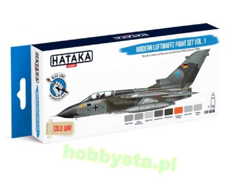 Htk-bs48 Modern Luftwaffe Paint Set Vol. 1 - zdjęcie 1 Htk-bs48 Modern Luftwaffe Paint Set Vol. 1 - zdjęcie 1