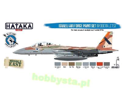 Htk-bs62 Israeli Air Force (Modern Jets) Paint Set - zdjęcie 3