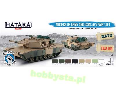 Htk-bs67 Modern US Army And Usmc Afv Paint Set - zdjęcie 3