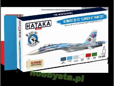 Htk-bs83 Ultimate Su-33 Flanker-d Paint Set - zdjęcie 1