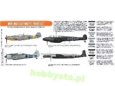 Htk-cs110 Mid-war Luftwaffe Paint Set - zdjęcie 2
