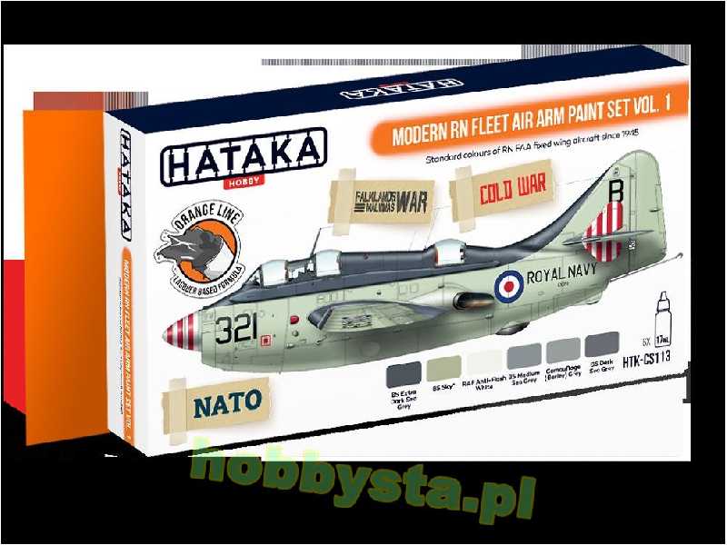 Htk-cs113 Modern Rn Fleet Air Arm Vol. 1 Paint Set - zdjęcie 1 Htk-cs113 Modern Rn Fleet Air Arm Vol. 1 Paint Set - zdjęcie 1
