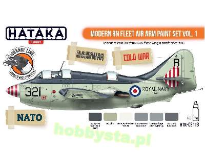 Htk-cs113 Modern Rn Fleet Air Arm Vol. 1 Paint Set - zdjęcie 3