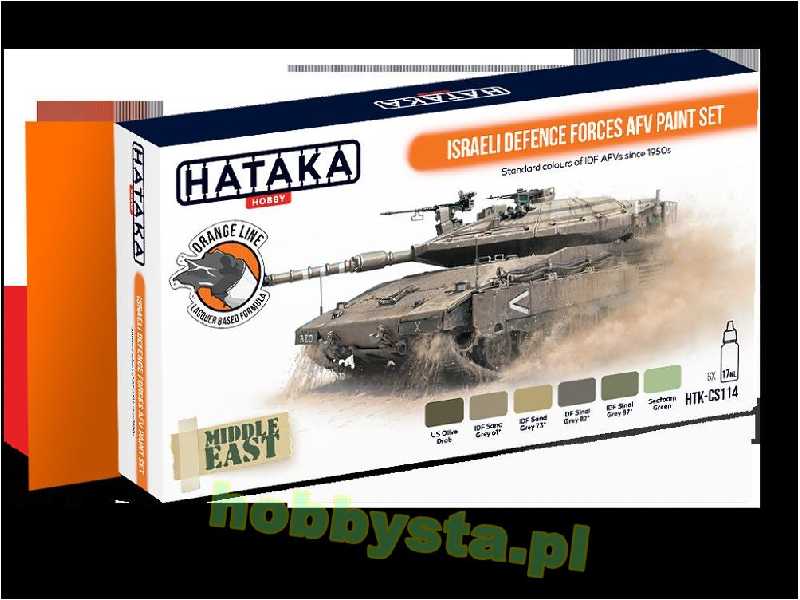 Htk-cs114 Israeli Defence Forces Afv Paint Set - zdjęcie 1 Htk-cs114 Israeli Defence Forces Afv Paint Set - zdjęcie 1