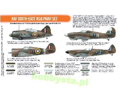 Htk-cs115 RAF South-east Asia Paint Set - zdjęcie 2