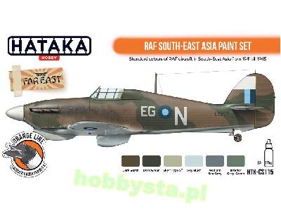 Htk-cs115 RAF South-east Asia Paint Set - zdjęcie 3