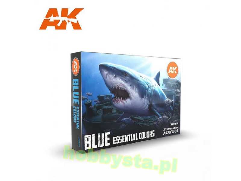 AK 11618 Blue Essential Colors 3gen Set - zdjęcie 1 AK 11618 Blue Essential Colors 3gen Set - zdjęcie 1