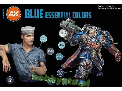 AK 11618 Blue Essential Colors 3gen Set - zdjęcie 2