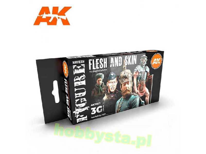 AK 11621 Flesh And Skin Colors (The Original Selection) Set - zdjęcie 1 AK 11621 Flesh And Skin Colors (The Original Selection) Set - zdjęcie 1