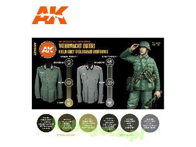AK 11627 Field Grey (Feldgrau) Uniforms Set - zdjęcie 2