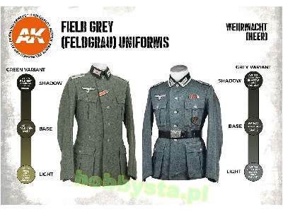 AK 11627 Field Grey (Feldgrau) Uniforms Set - zdjęcie 3