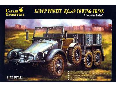 Niemiecki ciągnik kołowy Kfz.69 Krupp Protze - zdjęcie 1