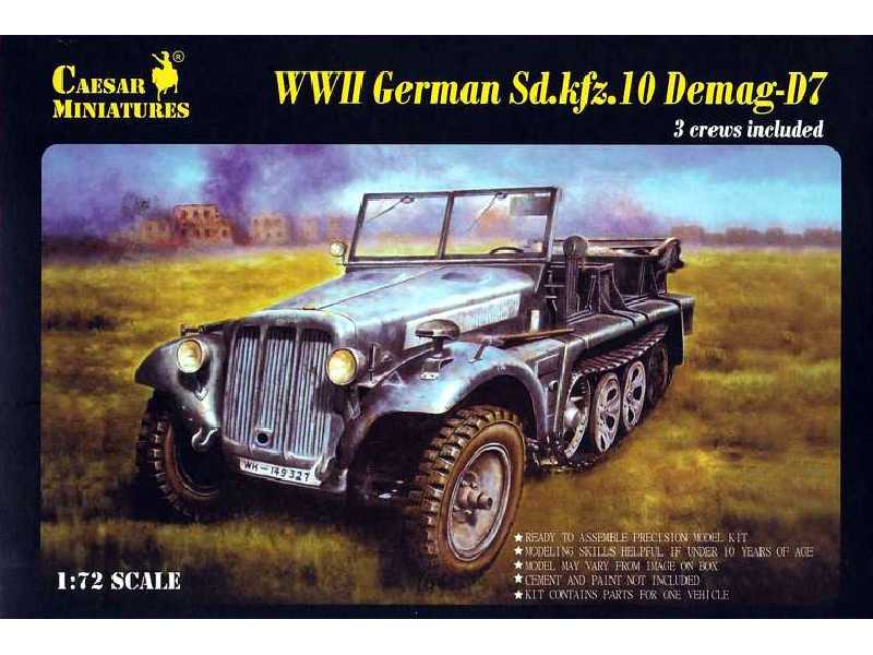 Niemiecki ciągnik SdKfz.10 Demag D7 - zdjęcie 1 Niemiecki ciągnik SdKfz.10 Demag D7 - zdjęcie 1