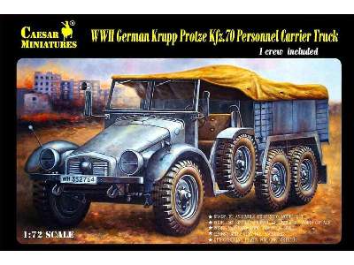 Niemiecka ciężarówka Krupp Protze Kfz.70 - zdjęcie 1