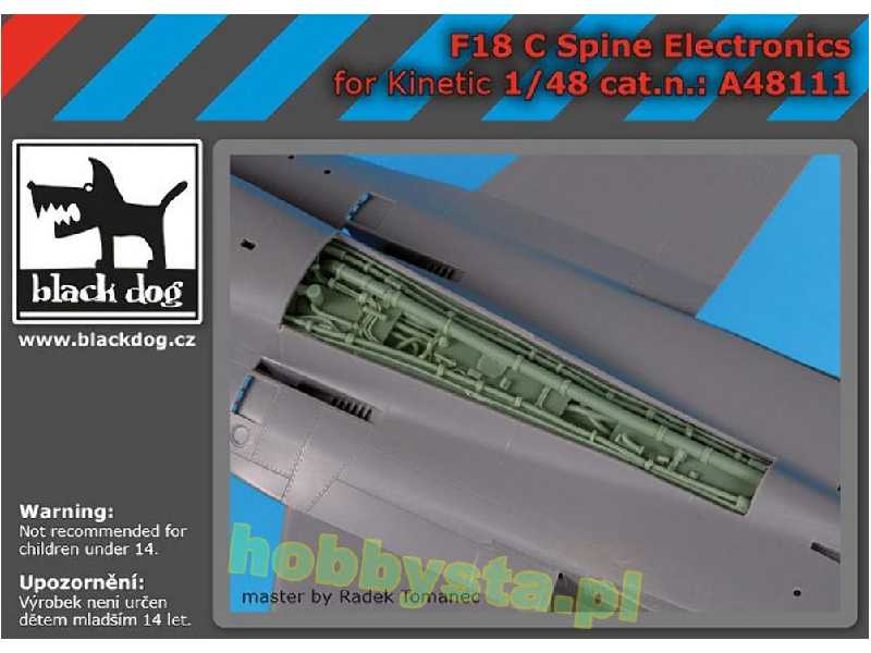 F-18 C Spine Electronics For Kinetic - zdjęcie 1 F-18 C Spine Electronics For Kinetic - zdjęcie 1