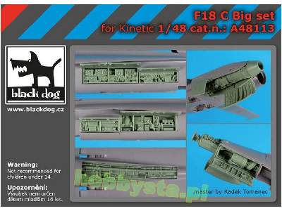 F-18 C Big Set For Kinetic - zdjęcie 1