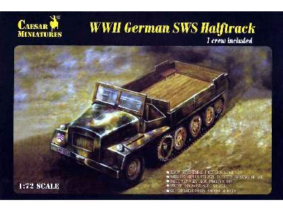 Niemiecki ciągnik SWS Halftrack - zdjęcie 1