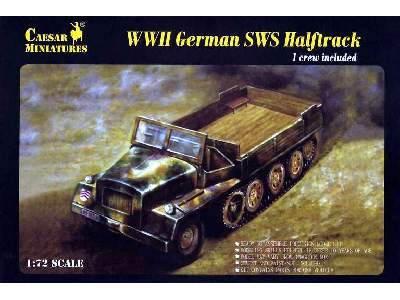 Niemiecki ciągnik SWS Halftrack - zdjęcie 1
