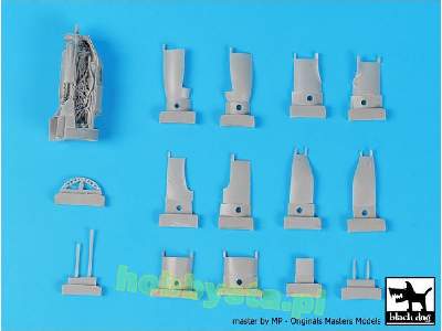 P-38 F-g Engine For Tamiya - zdjęcie 6