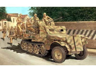 Sd.Kfz.10/5 w/Armor Cab fur 2cm FlaK 38 - zdjęcie 1